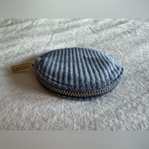 SÉZANE Corduroy Coin Purse / Dusty Blue